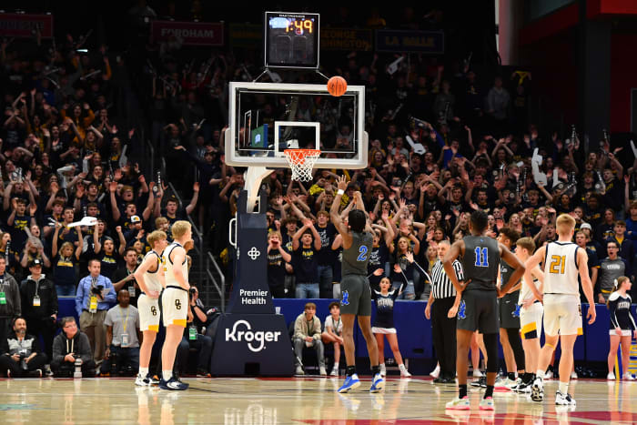 Lutheran East vs Ottawa-Glandorf boys basketball state championship Ben Jackson12